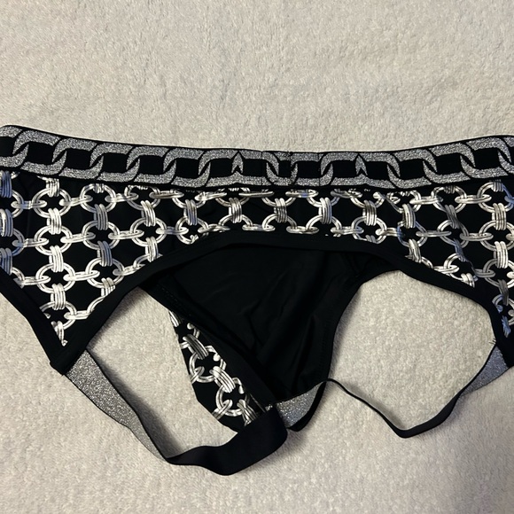 Andrew Christian jockstrap. XL Black and metallic silver. - Picture 2 of 2